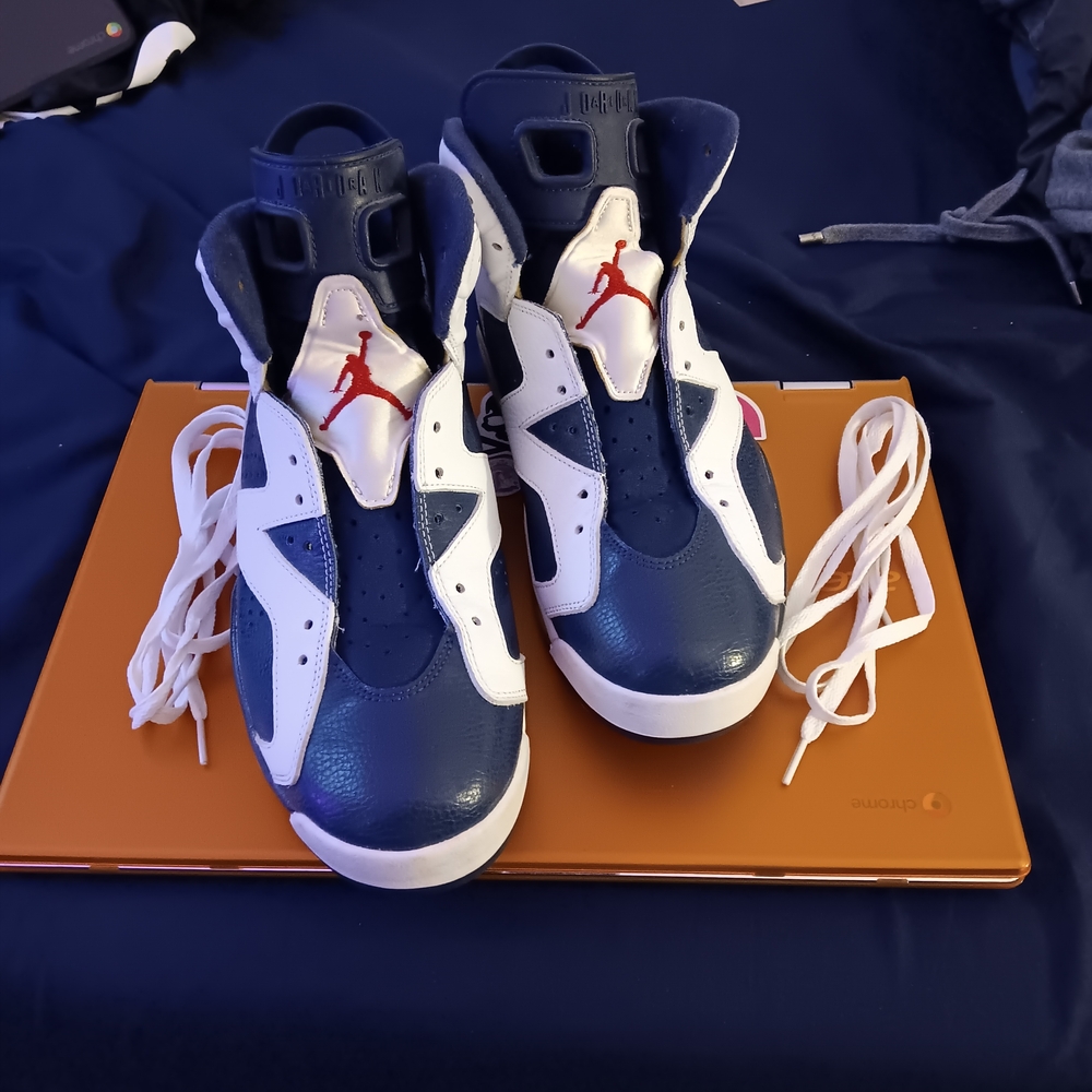 Air Jordan 6 Retro "Olympic" Sneakers